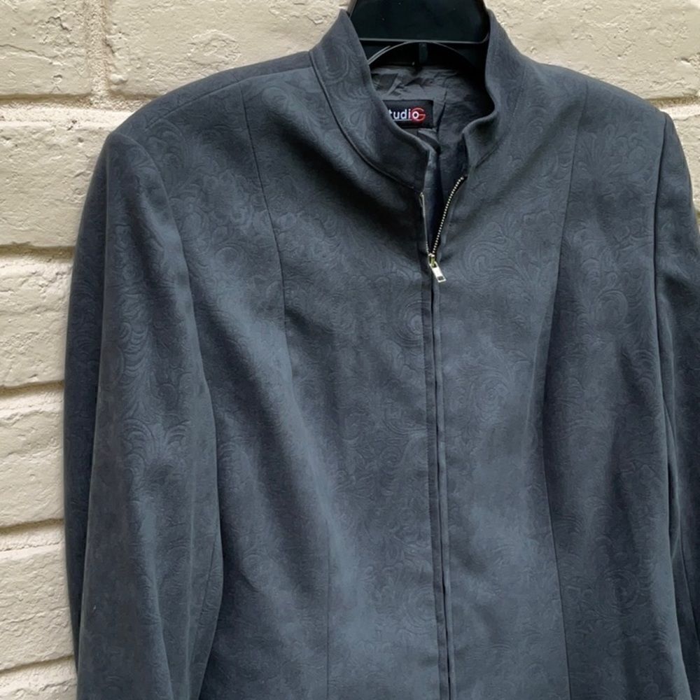 Take 50% OFF- Studio G Jacket, Gray Color, Size-8 - Picture 4 of 6